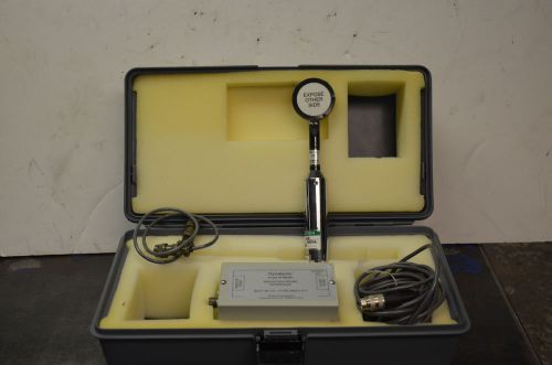 Dynalyzer radiation probe  set: Radcal, Varian, Machlett