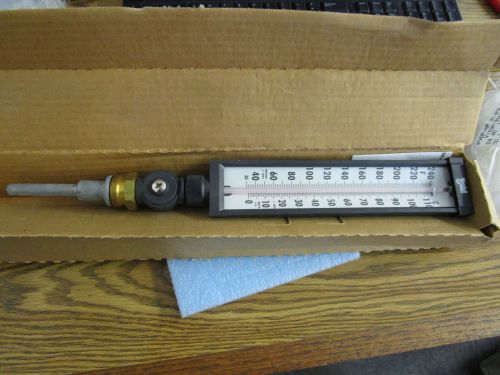 Marshalltown Instruments: Y1211 Industrial Thermometer.    New Old Stock &lt;