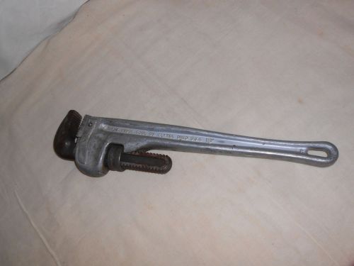 Ridgid tools 818 rigid heavy duty hd aluminum 18&#034; straight pipe wrench for sale