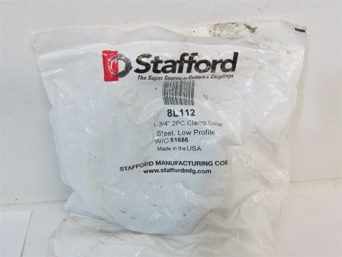 Stafford 2 pc. 1-3/4&#034; Clamp Collar, Steel Low Profile