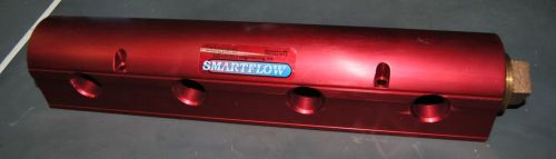 NEW SMARTFLOW WATER MANIFOLD RED ANODIZED (S5-4-54K)