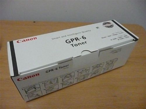 Genuine Canon Toner GPR 6 IR 2200 2220i 2800 3300 3300E 3300EN 3300i 3320i 3320N