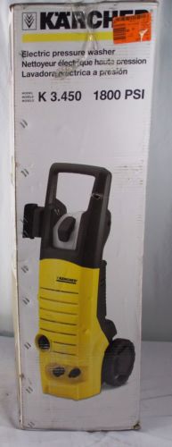 New open box! karcher k 3.450 1800-psi 1.5-gpm electric pressure washer for sale
