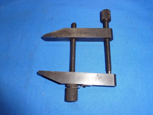 VINTAGE MACHINIST PARALLEL CLAMP machine tool 3 1/4&#034; Jaws BROWN &amp; SHARPE 754-D-2