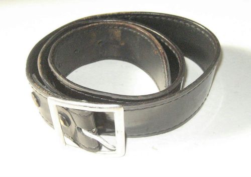 Safariland Size 34 1.75&#034; Hi-Gloss Leather Belt