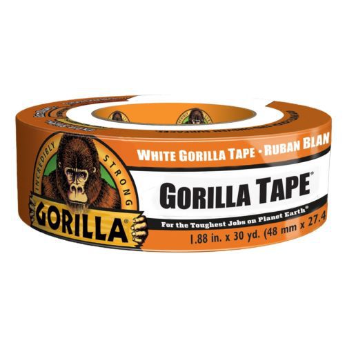 30yd White Gorilla Tape, White, 1 - Pack