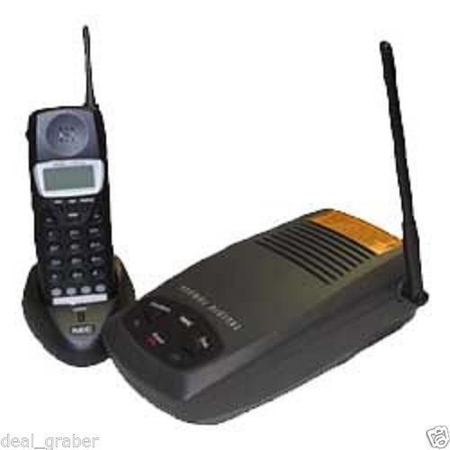 NEC 1000/2000 4 Line Cordless Phone Factory Refurbished by NEC 30 day warranty