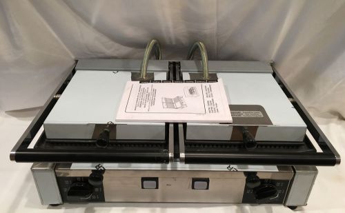 New sirman pdr e double panini grill made in italy pdr3000 free shipping for sale