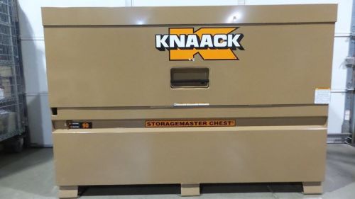 Knaack 90 72x30x46 in 57.5 cu ft storage cap steel jobsite piano box for sale