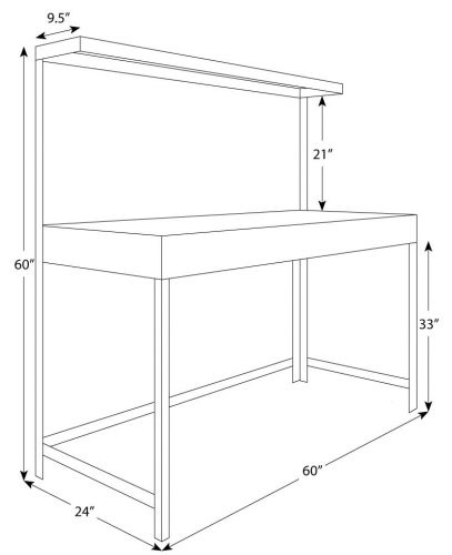 Work Benches, Gorilla Rack, 60&#034; x 24&#034;, Chicago