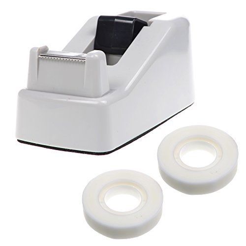 Cosmos COSMOS? Heavy Duty Tape Dispenser ,Weighted Base, Nonskid Pad for