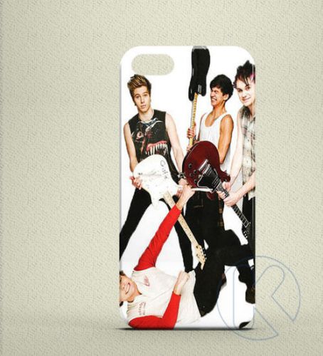 St3 0021_5SOS Happy Guitar Case Cover fits Apple Samsung HTC