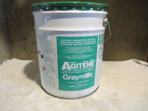 Graymills agitene parts washer solvent 5 gallon for sale