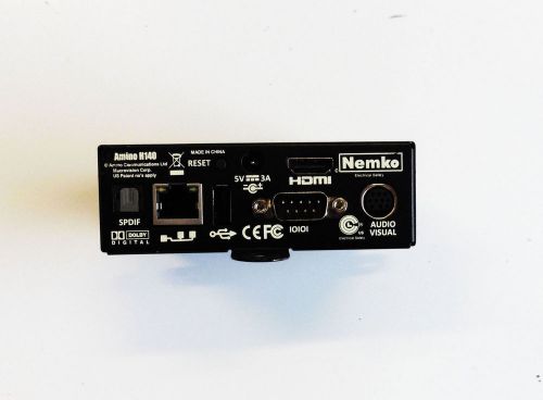 Nemko Amino H140 HDMI Ethernet High Definition/High Performance IPTV Set Top-Box