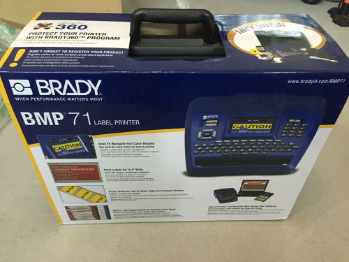 Brady bmp71 am label thermal printer - free shipping for sale