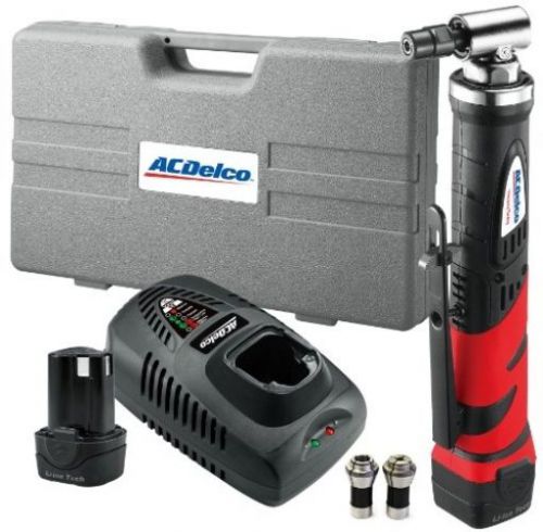 ACDelco ARG1214 Li-ion 12-Volt Angle Die Grinder, 16000 RPM, 2 Battery Included