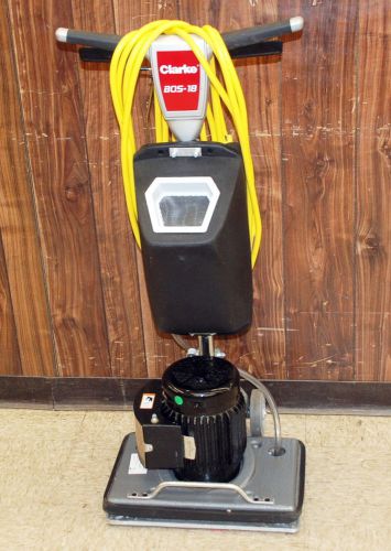 Clarke bos-18 commercial high-speed orbital floor cleaning machine for sale