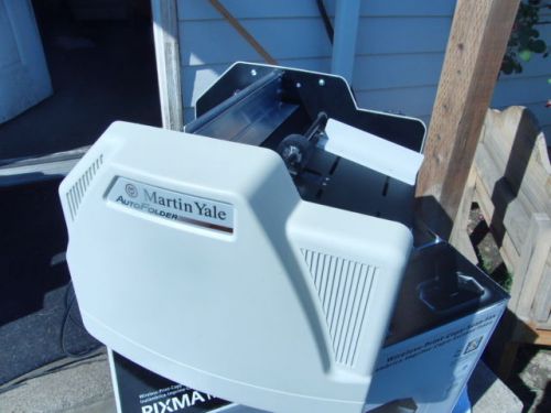 Martin Yale Auto Folder - Paper and Letter Folding Machine - Model:  1501X0