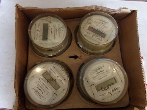 Watthour Meter Type Alf Form Y72577-321E (LOT OF 4)  - FOR PARTS OR REPAIR