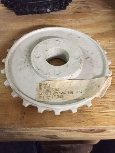 REXNORD 3-UL-24 X 1 1/4&#034; Bore  THERMOPLASTIC SPROCKET