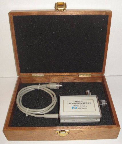 Agilent / hp 85027a  directional bridge, (10 mhz to 18 ghz) with case for sale