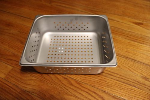 VOLLRATH HALF SIZE STAINLESS STEEL ANTI-JAM STEAM TABLE PAN 4&#034; NEW QTY 10