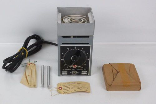 Vintage 1962 Unused~Labline Heating Mantle~Ceramic Block Heater~Lab-Line NOS