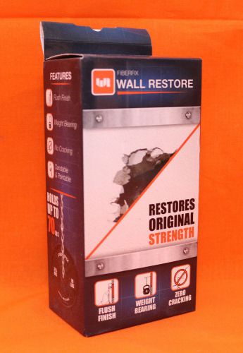 *NEW* FiberFix Wall Restore Kit - Solid Flush Finish -White *FREE SHIPPING*