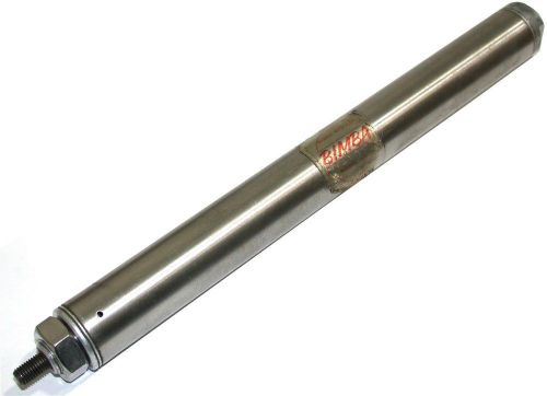 Bimba 6&#034; stroke spring return stainless air cylinder 096 for sale