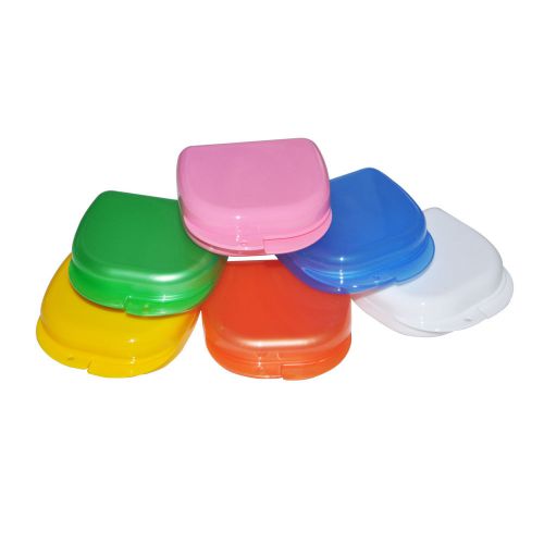 New Color Dental Orthodontic Retainer Mouth Guard Night Guard Denture Case Box