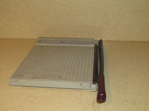 PREMIER THE TRIMMER PEOPLE MARTIN YALE IND INC PAPER CUTTER 12&#034;
