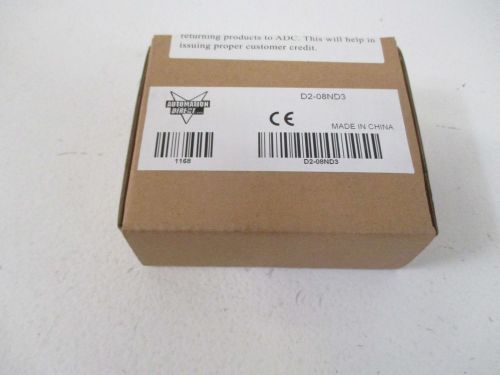AUTOMATION DIRECT D2-08ND3 INPUT MODULE *FACTORY SEALED*