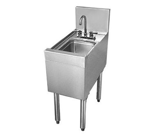 Glastender SWA-18 Underbar Wet Waste Sink Unit 18&#034;W
