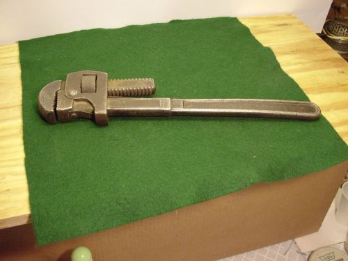 Vintage  tiger tools   pipe wrench 18 for sale