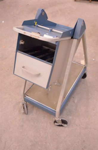 Tektronix Lab Cart Type 203-2 Tilting Top Oscilloscope Cart