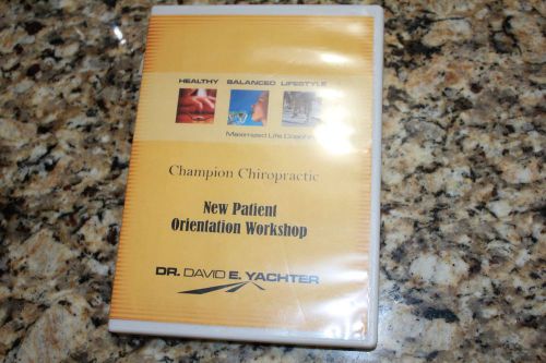 New Patient Orientation Workshop Chiropractor Dan Yachter Body By God DVD