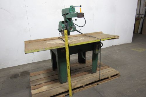 Rockwell delta 12&#034; radial arm saw 480v only w/manual starter swing arm type for sale