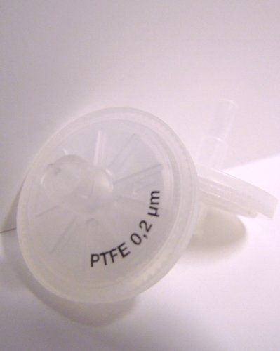 Scientific Strategies Syringe Filter, PTFE, 25mm diameter, 0.2um, 10/pk