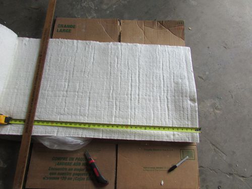 Ceramic Fiber Blanket 2300F 2300 8 lb insulation 2&#034; x 24&#034; x 36&#034; Pizza Oven