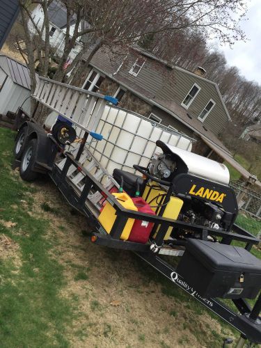 Power washing trailer for sale