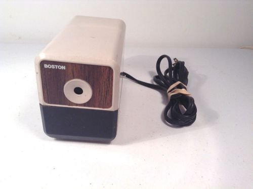 BOSTON BRAND ELECTRIC PENCIL SHARPENER-MADE IN USA-OFFICE SUPPLIES