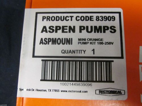 ASPEN MINI ORANGE UNI-VOLT CONDENSATE PUMP (ASP-MO-UNI) Code 83909