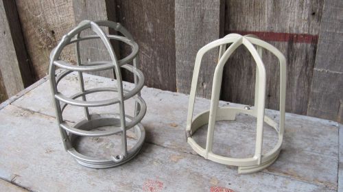 2 VINTAGE CROUSE HINDS EXPLOSION PROOF LIGHT CAGES V911 &amp; 426B FIXTURE FITTINGS