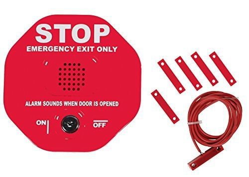 Safety technology intl sti-6402 exit stopper multifunction door alarm for double for sale