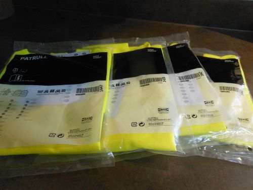 High Visibility vest from Ikea qty 4 new in pkg size 1X