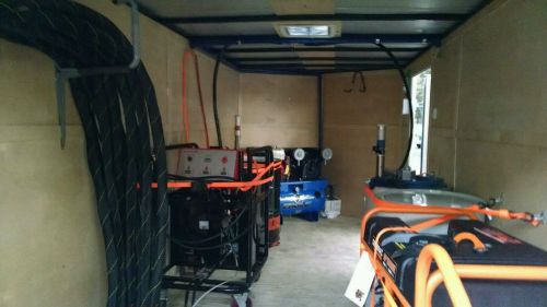 New spray foam ,polyurea equipment trailer rig package  $23,999 for sale