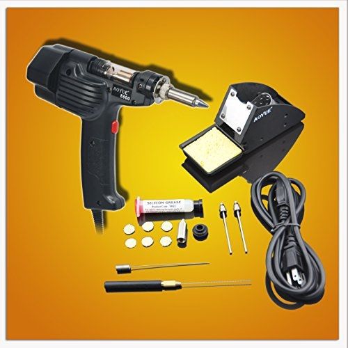 Aoyue 8800 Self Contained Desoldering Gun with Internal Vacuum Pump and Carrying