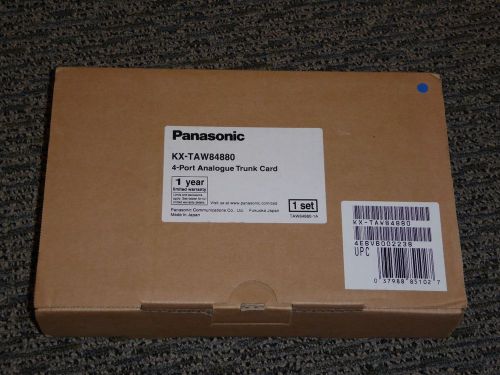 Panasonic KX-TAW84880 4-Port Analogue Analog Trunk Card