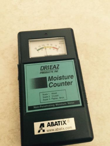 Tramex made for Drieaz Portable Non-Penetrating Moisture Meter Counter w/ Case