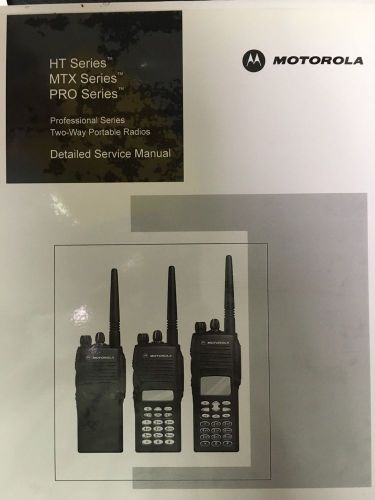 Motorola HT, MTX, PRO Seies Detailed Service Manual 6881088C46-K